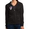 Women's Fitted Jersey Full Zip Hoodie Thumbnail