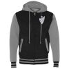 Unisex Heavyweight Varsity Full-Zip Hooded Sweatshirt Thumbnail